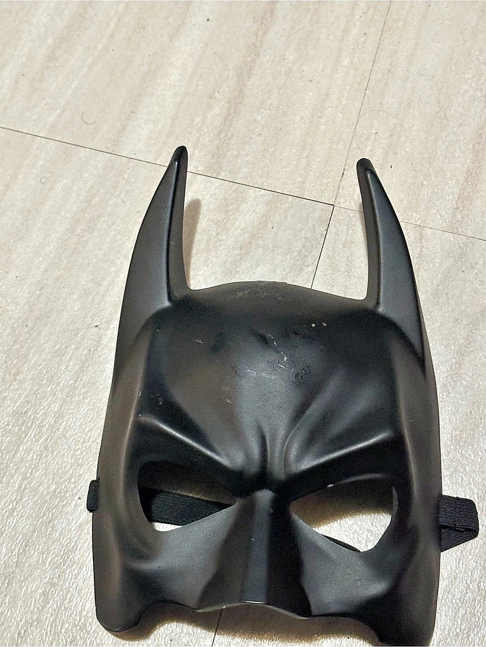 DC Comics Black Batman-Style Face Mask